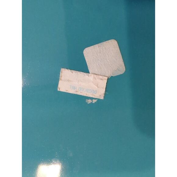 Decorative Tropical Fish Serving Plate Glazed Pottery Green Red Yellow 18x10x1.5 - Picture 6 of 8